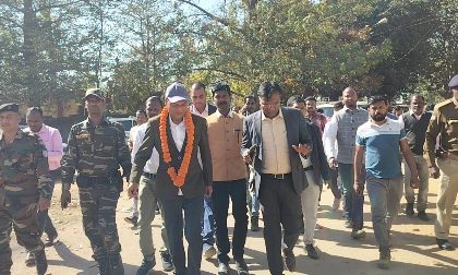 Minister Chamra Linda's visit to Khunti