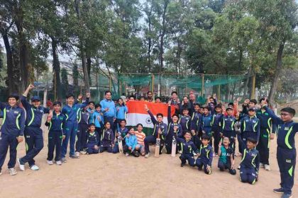 "Team India support program at Morabadi Ranchi"